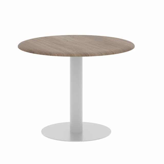 Конференц стол Skyland WCT 110 Дуб Сонома/Алюминий D1000х754 WAVE