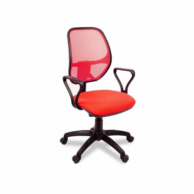 Кресло компьютерное Мирэй Марс new gtpp (Самба) синхро (красный), ткань цветная серия В