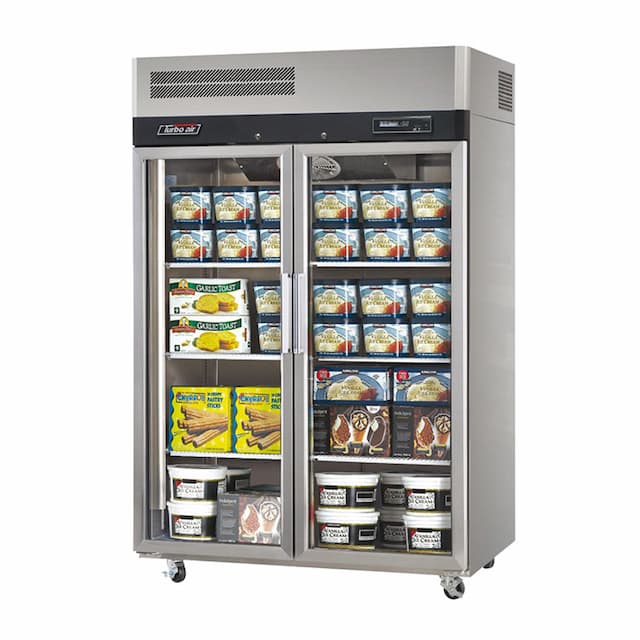 Шкаф морозильный со стеклянной дверью Turbo air KF45-2G