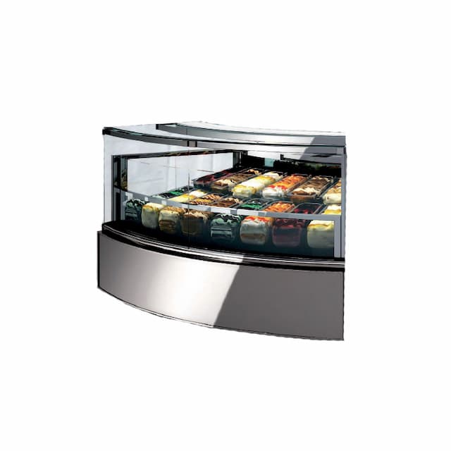 Витрина для мороженого ISA GELATOSUPERSHOW AE 45 RV H135