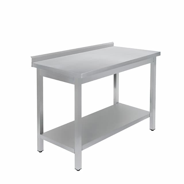 Стол универсальный Luxstahl СПУ- 20/7 со сплошной полкой нерж
