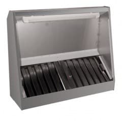 Зонт вентиляционный вытяжной пристенный ЗВВ-12/12Н